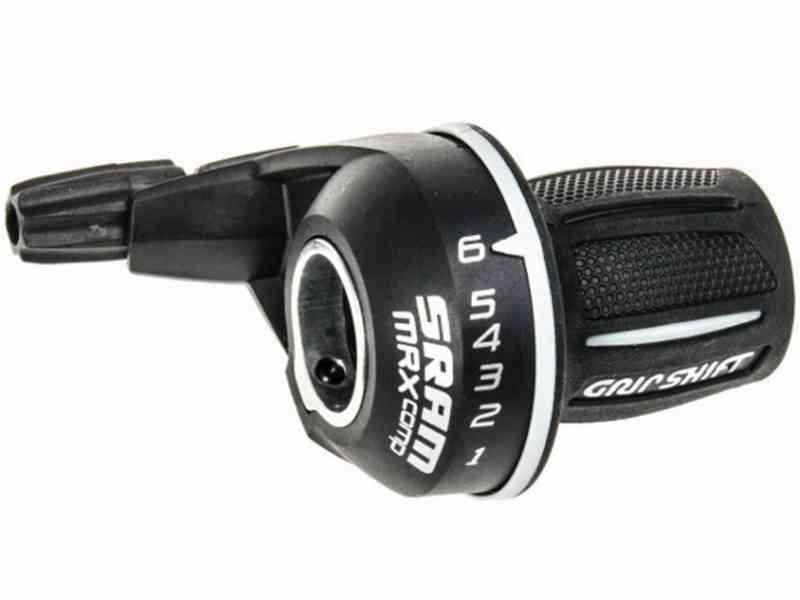 Sram MRX - Twist skifter til 6 gear - Sort