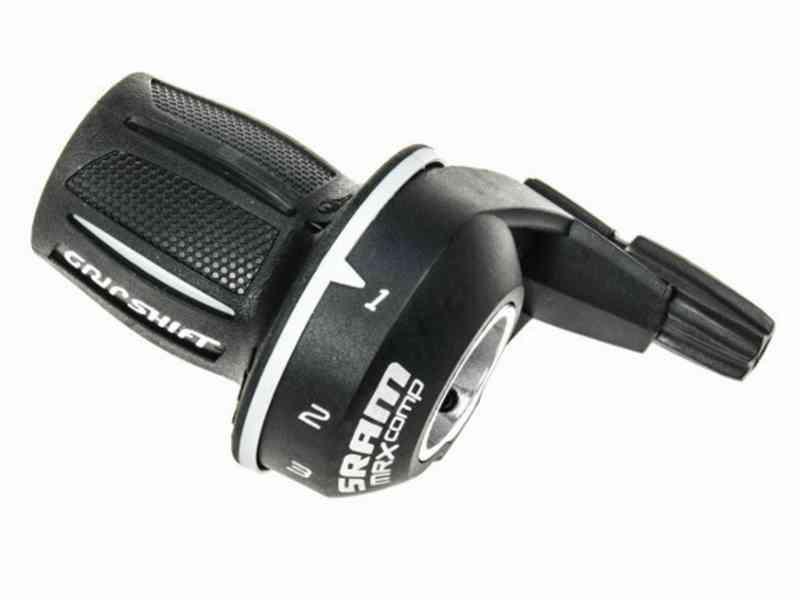 Sram MRX - Twist skifter til triple kranksæt - Sort