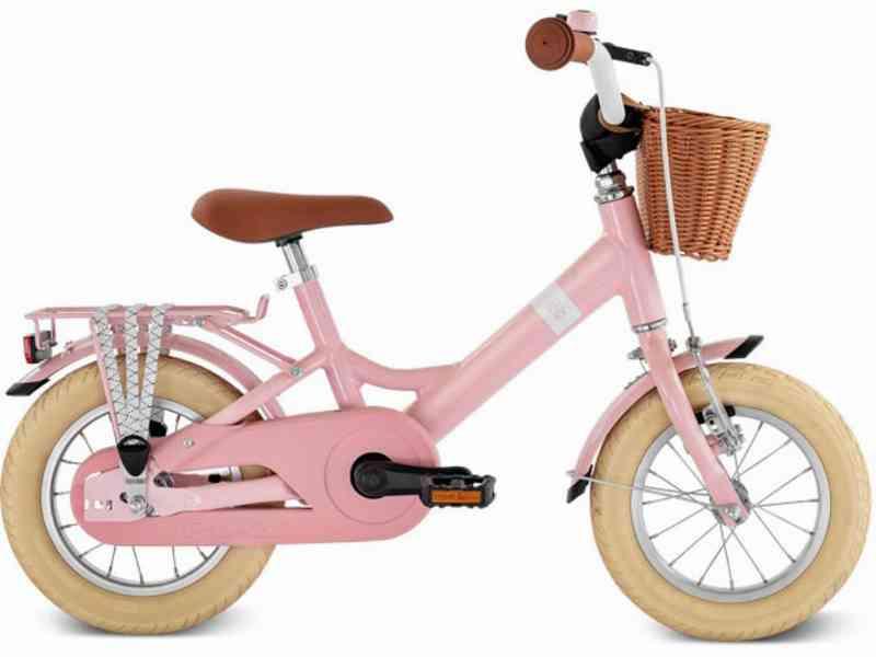 Puky Youke Classic 12 - Børnecykel, Retro rose