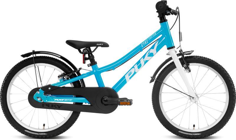 PUKY 18" Cykel med Friløb - Blå