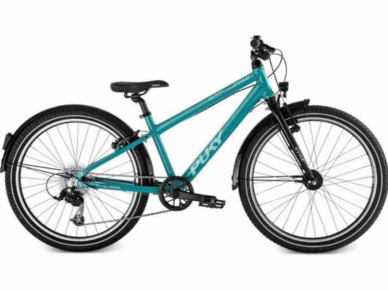 Puky 24-8 Active Børnecykel - Turkis, fra 8 år