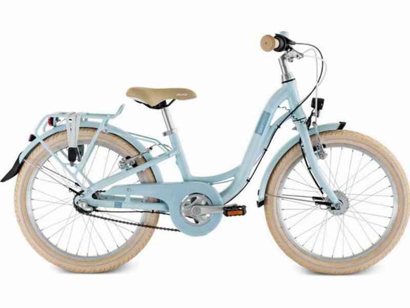 Puky Skyride 20-3 – Børnecykel, Retro Blå, 6+ år