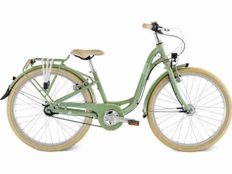 Puky Skyride 24-7 - Børnecykel, Retro Grøn