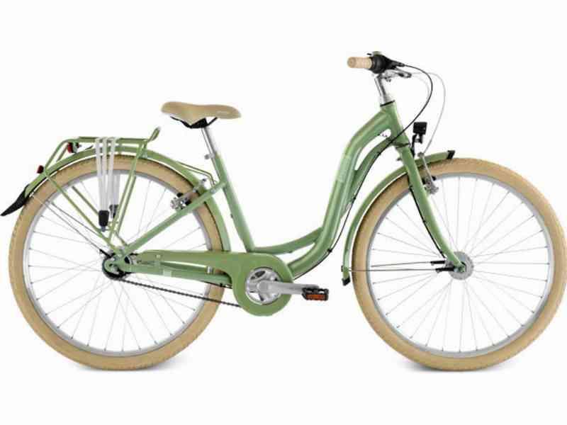 Puky Skyride 26-7 Børnecykel - Retro Grøn 10+ år