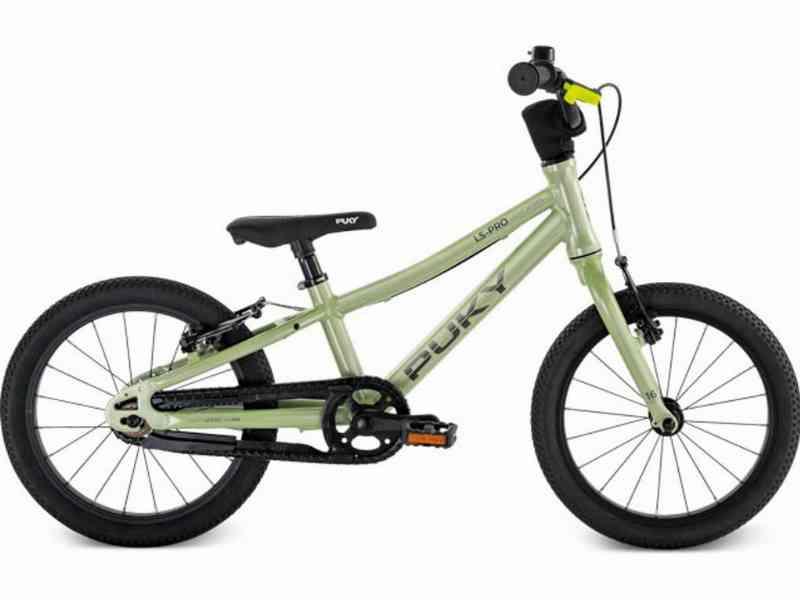 Puky LS Pro 16 - Grøn Børnecykel til 3 år+