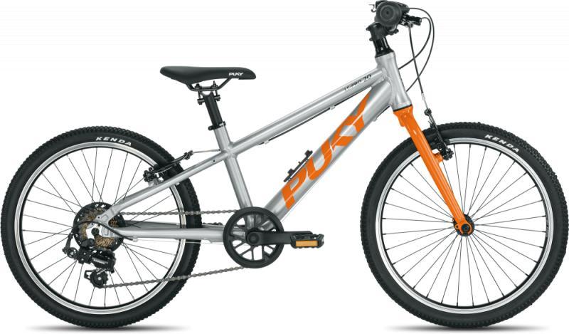 PUKY LS-PRO 20 Alu 20" - Sølv/Orange Cykel