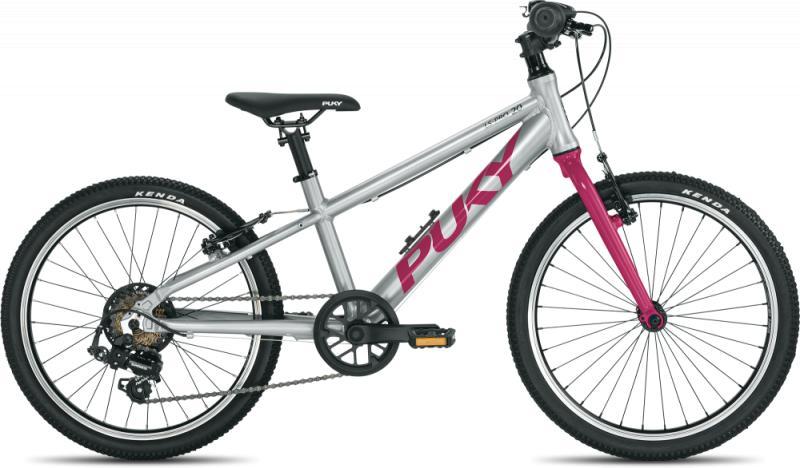 PUKY LS-PRO 20 Alu 20" - Sølv og Lyserød