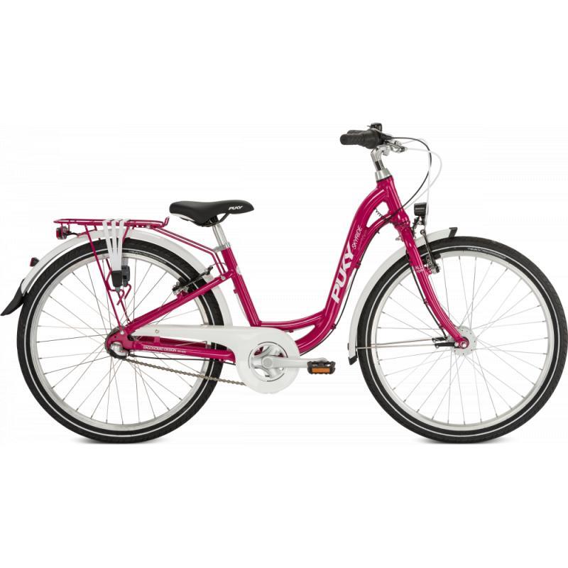 PUKY Skyride 24" Børnecykel - Lilla, Udsalg!