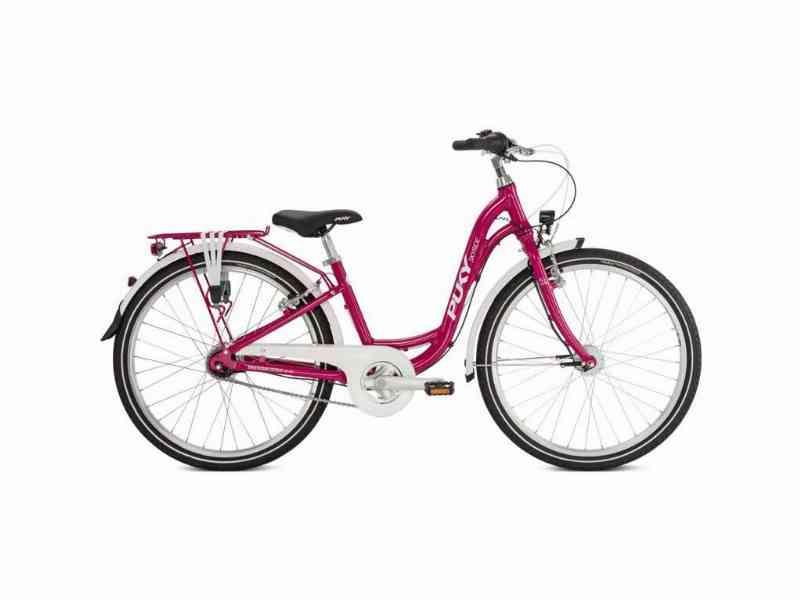 Puky Skyride Børnecykel 24" - Alu - 7 gear - Berry