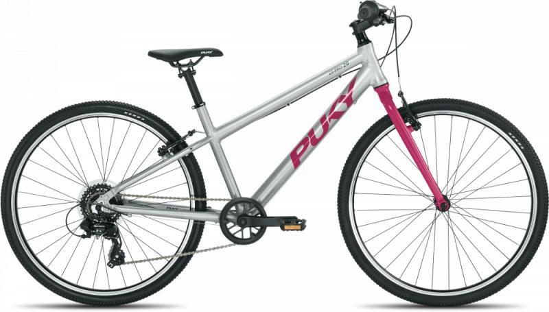 PUKY LS-PRO 26-8 Alu 26" – Sølv og Lyserød