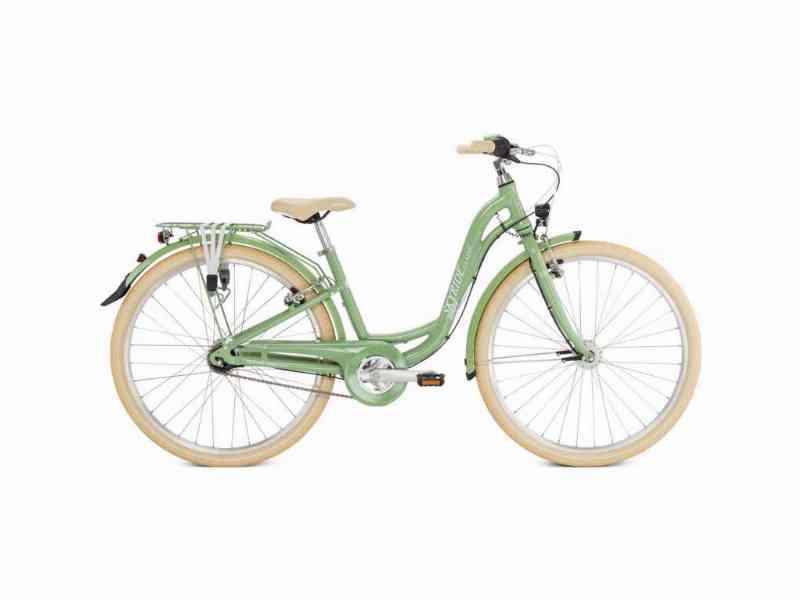 Puky Skyride Classic Børnecykel 26" - Retro grøn
