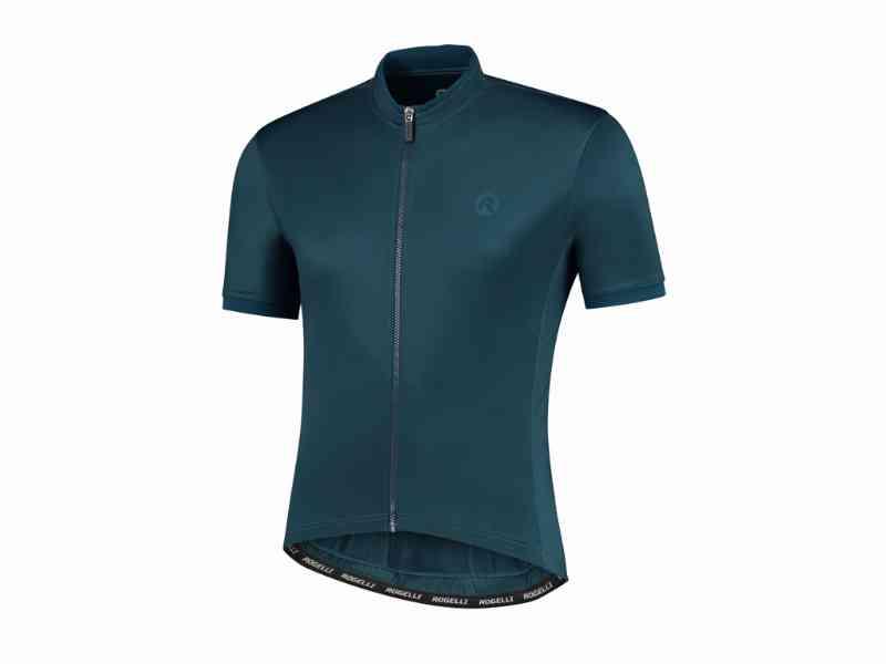 Rogelli Essential Cykeltrøje - Korte ærmer - Blå 3XL