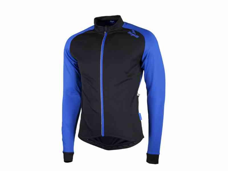 Rogelli Caluso 2.0 - Cykeltrøje - Langærmet - Sort/Blå - 2XL