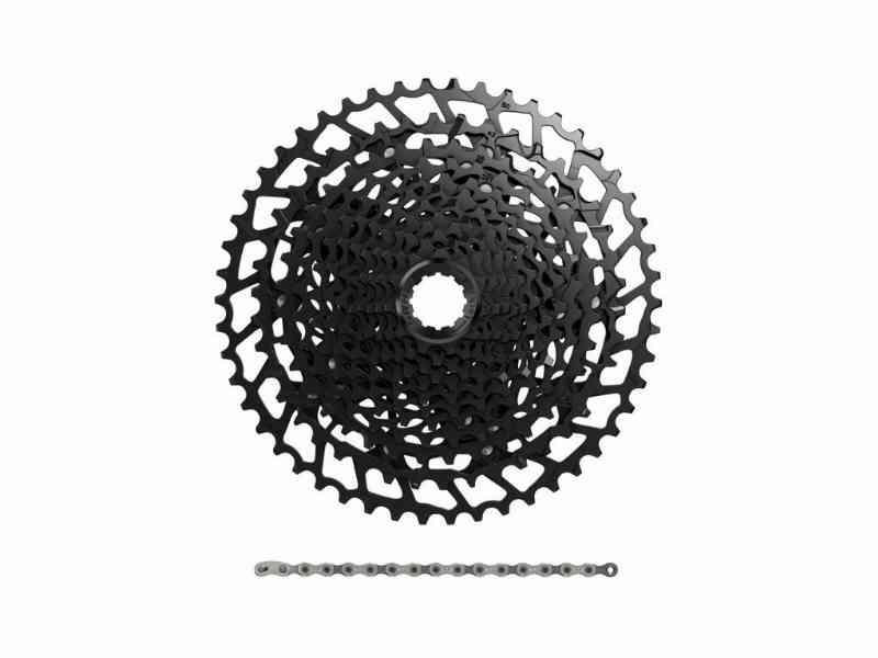Sram 12-speed sæt - 11-50T PG-1230 kassette og kæde