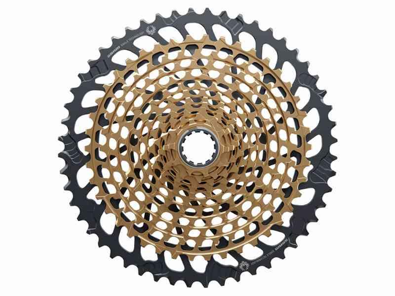 Sram XG-1299 Eagle Kassette – 12 Gear – 10-52T – Guld