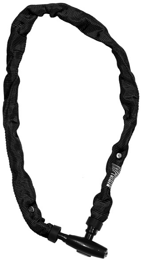 Kryptonite Kædelås Key Keeper 465 - 65 cm - Sort