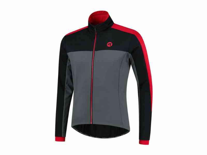 Rogelli Freeze - Vinterjakke - Grå/sort/rød - 2XL