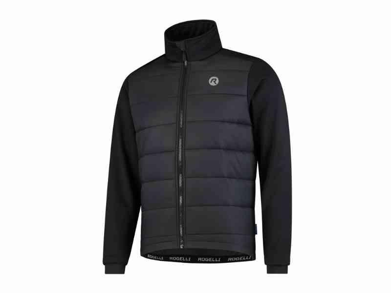 Rogelli Vinterjakke - Wadded - Sort - Str. XL