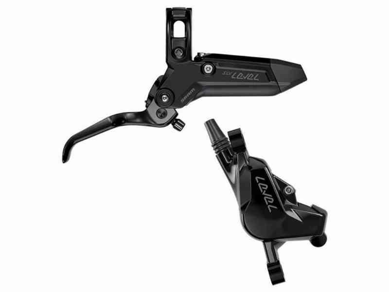 Sram Level Silver Stealth - Hydraulisk bremsesæt - Sort