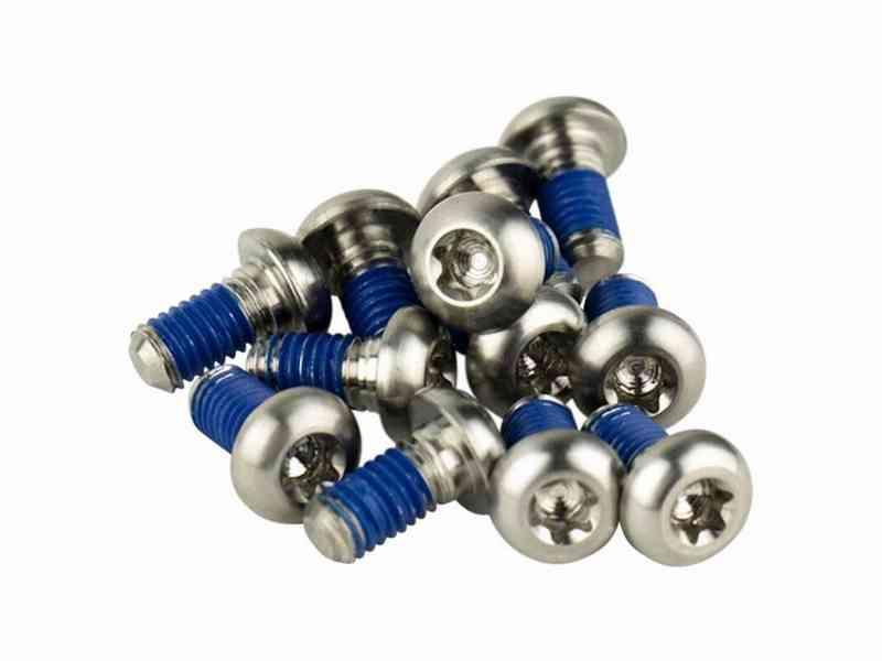 Sram - Titanium rotorbolte - Sølv - 12 stk.