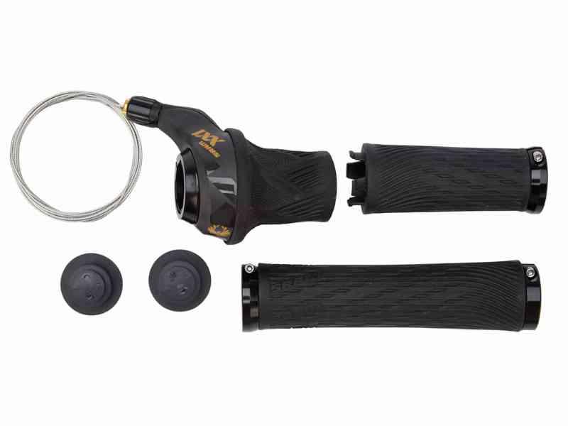 Sram Eagle XX1 Grip Shift - 12 gear - Sort/guld