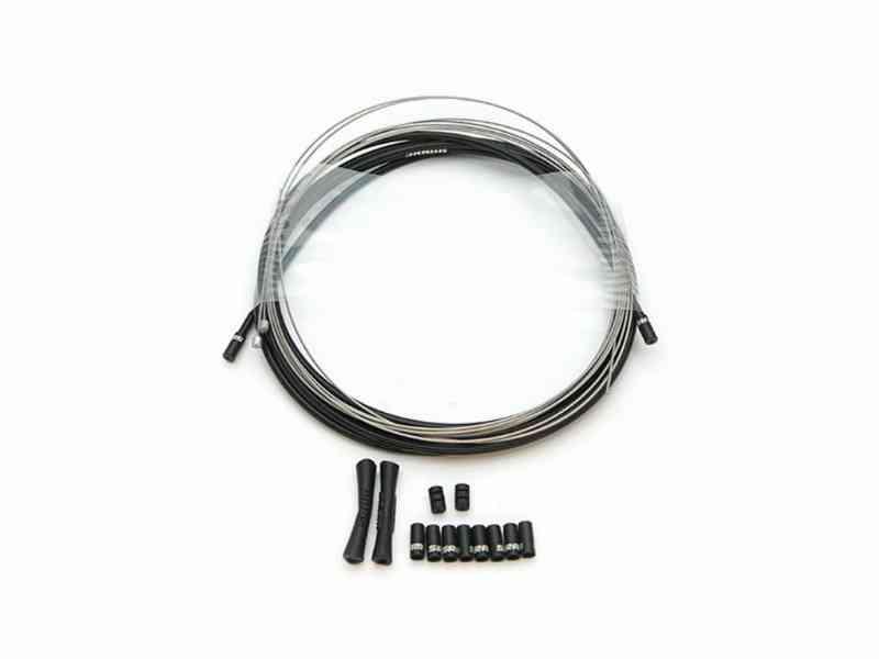 Sram - Gearkabel sæt - 2 stk - Rustfri/Sort