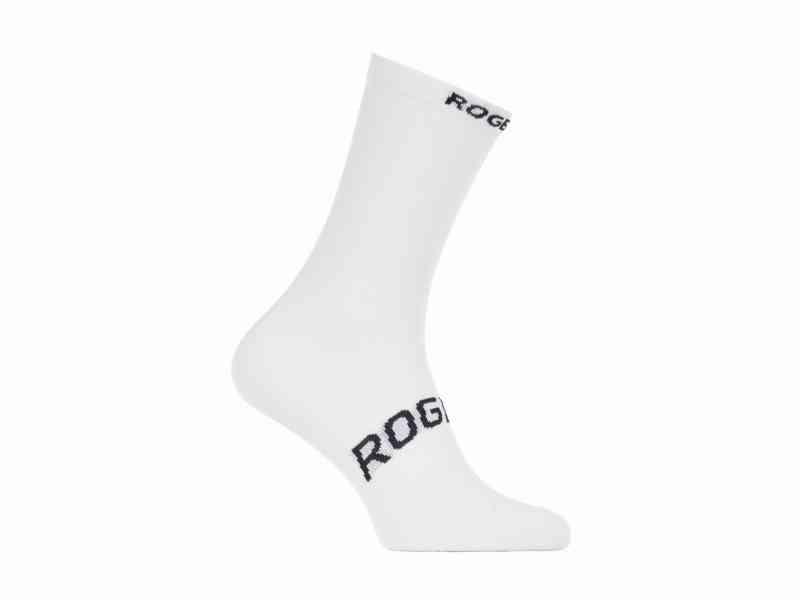 Rogelli RCS-08 Cykelstrømper Hvid Str. 40-43