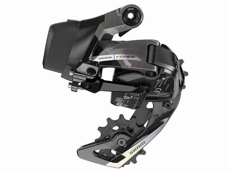 Sram Force eTap AXS - 12 Gear Bagskifter - Sort