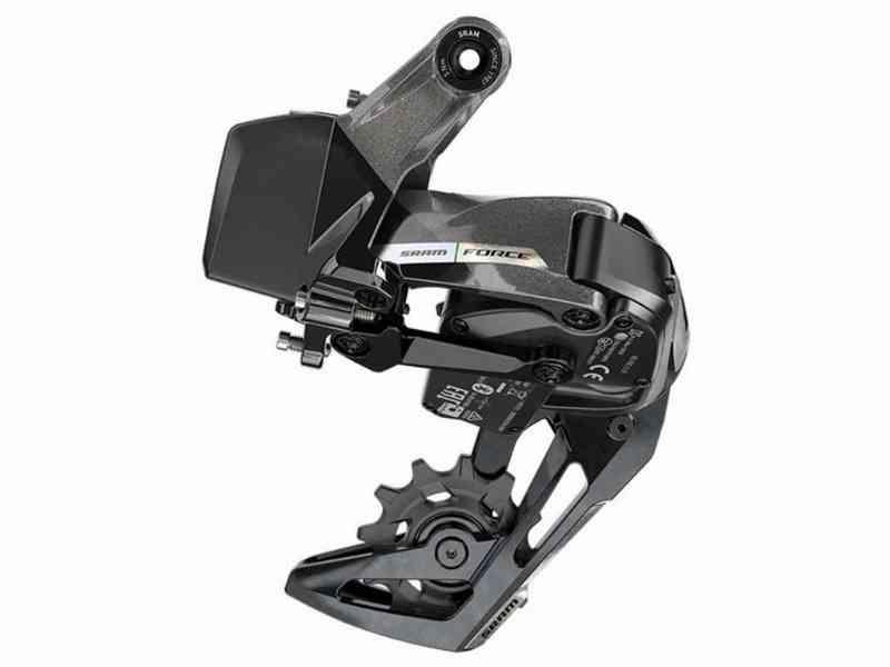 Sram Force eTap AXS XPLR - 12 Gear Bagskifter - Sort
