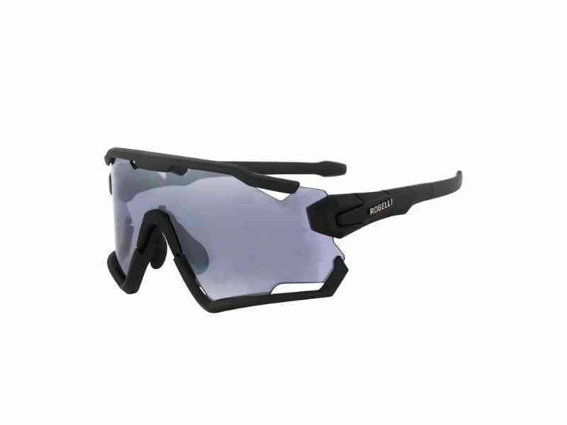 Rogelli Switch - Cykelbriller med 3 linser - Sort