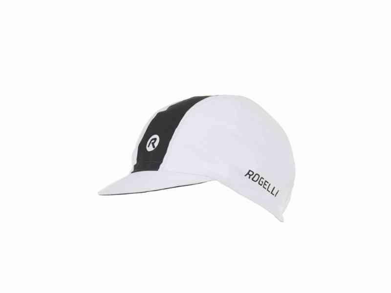 Rogelli Retro Kasket - Hvid/Sort - Onesize