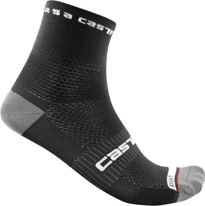 Castelli ROSSO CORSA PRO 9 Strømper – Sort