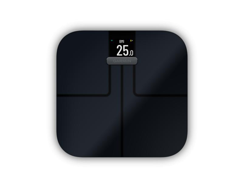 Garmin Index S2 Smart Vægt - Mål kropsfedt og BMI