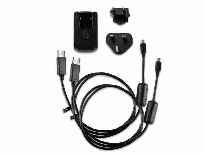 Garmin AC-adapter sæt - EU med 2 USB-kabler