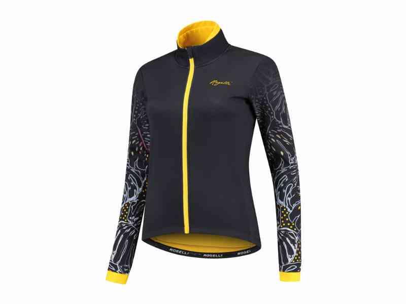 Rogelli Vivid - Dame vinterjakke - Sort/guld - Str. S