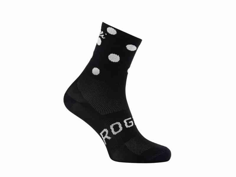 Rogelli Sprinkle - Dame Cykelstrømper - Sort/Hvid 40-43
