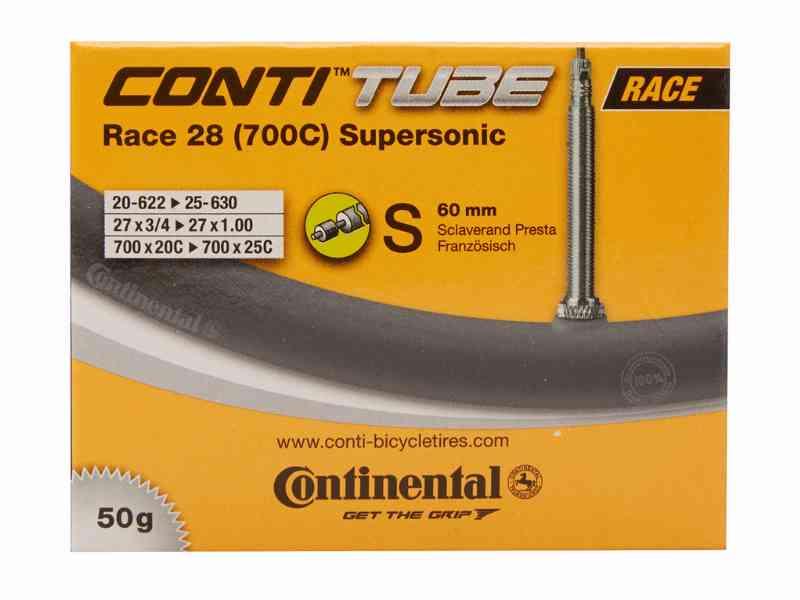 Continental Race 28 Supersonic Cykelslange 700x20-25c