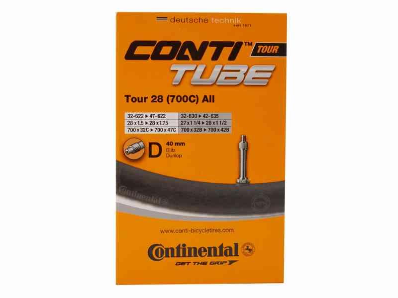 Continental Tour 28 Cykelslange - 700x32-47c Dunlop 40mm