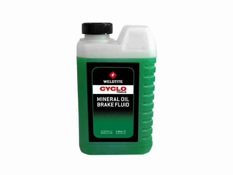 Weldtite - Mineralsk bremsevæske til skivebremse - 1 liter