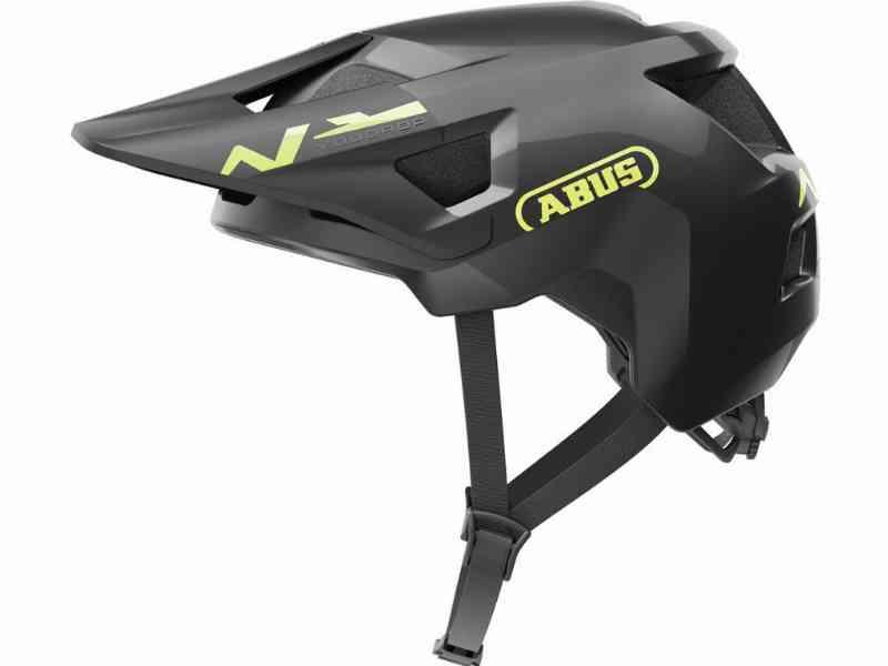 Abus YouDrop Cykelhjelm - Mat Sort, Str. 48-55 cm