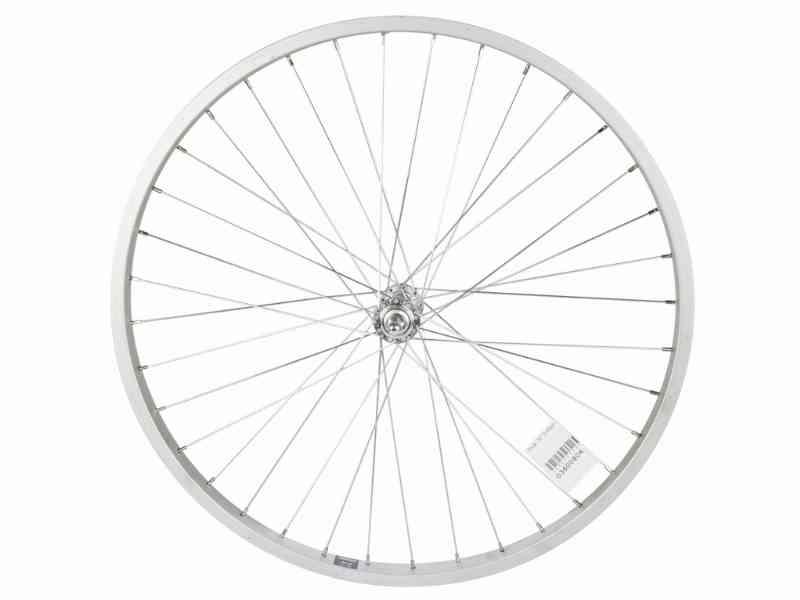 Ryde 26" forhjul - Aluminiumsfælg - Sølv