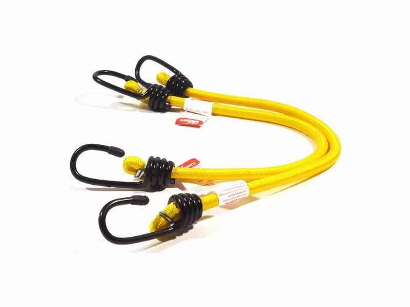 Jumbo bagagestropper - 45 cm - 2 stk - Gul