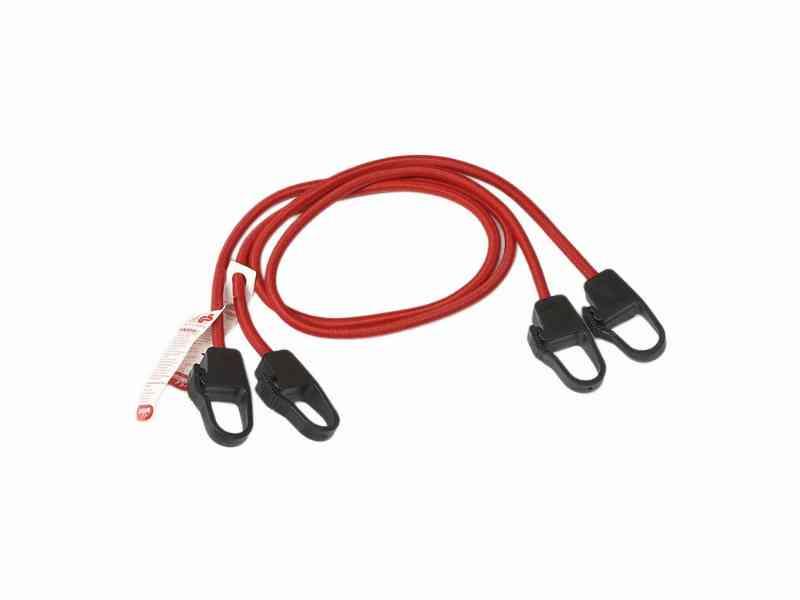 Jumbo bagagestropper med nylonkroge - 100 cm - 2 stk - Rød