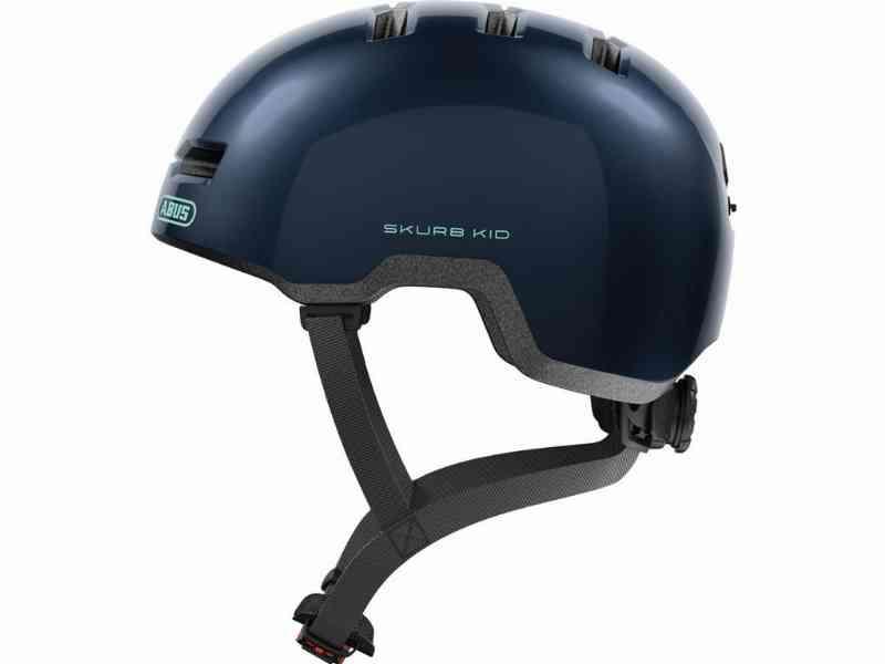 Abus Skurb Kid - Børnehjelm - Midnatsblå - Str. M