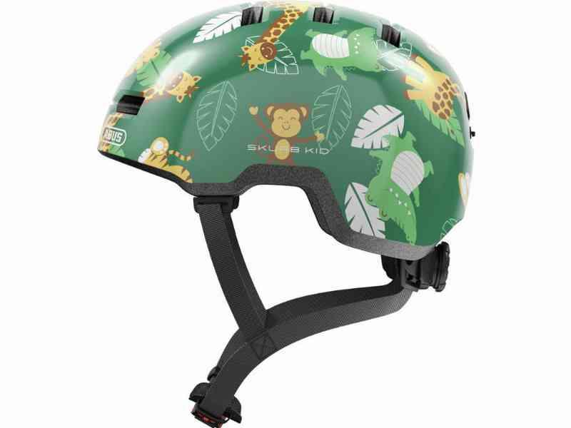 Abus Skurb Kid - Børnecykelhjelm - Grøn jungle - S
