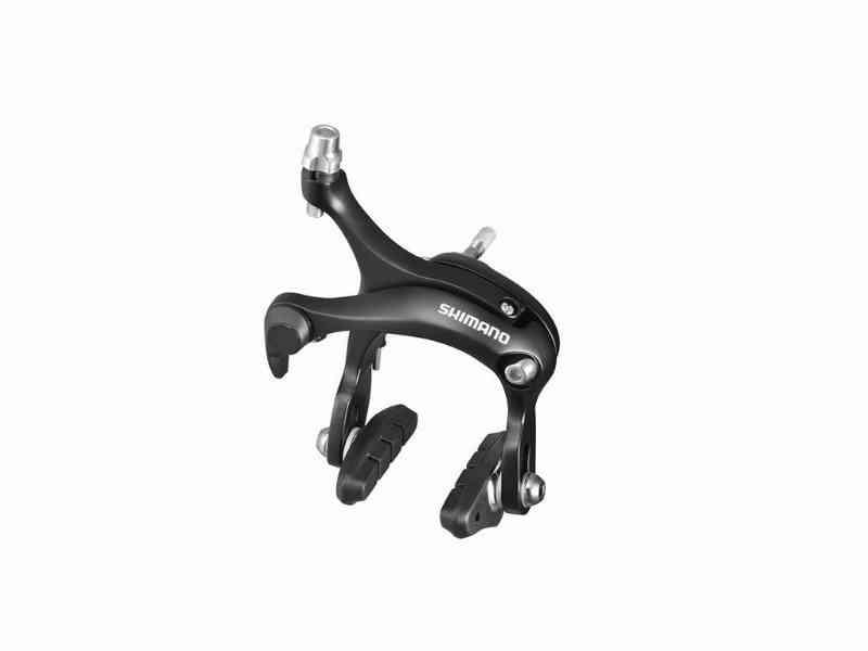 Shimano - Sort bremseklo 57 mm til forhjul