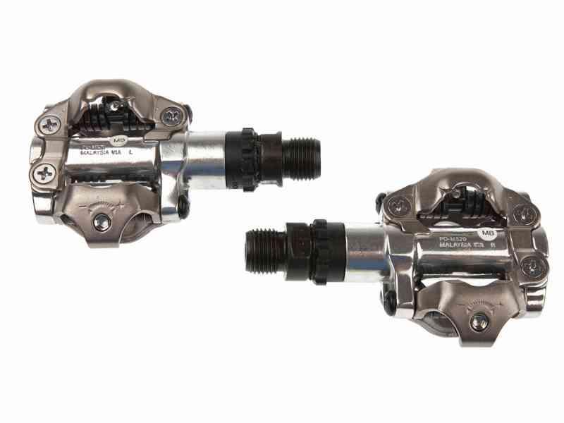 Shimano MTB SPD pedaler PD-M520 - Sølv