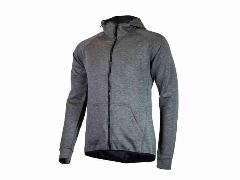 Rogelli Træningshoodie - Carbon - Str. 2XL