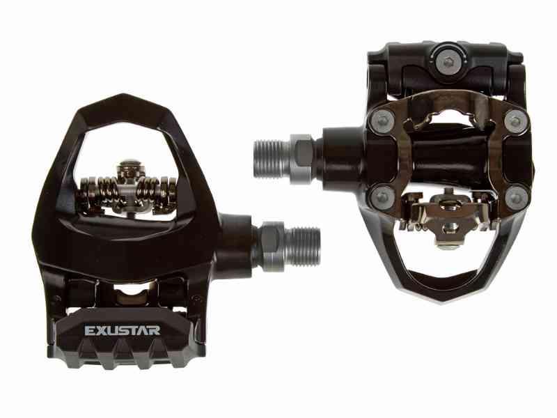 Exustar PS7 Spinning Pedaler til Look/SPD