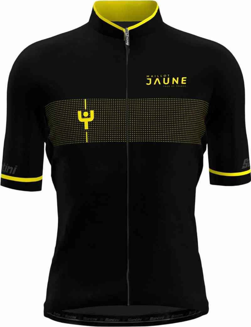 Tour de France Ydots Cykeltrøje til Mænd